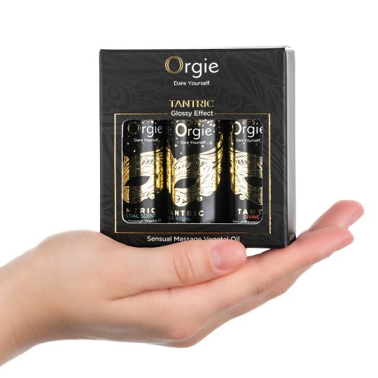ORGIE TANTRIC SENSUAL MASSAGE OIL SET MINI SIZE 3X30ML