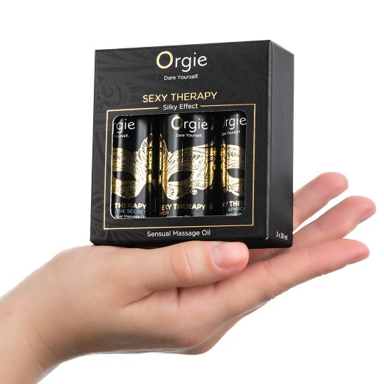 MASSAGEÖL-SET SEXY THERAPY SENSUAL MINI SIZE 3X30ML ORGIE