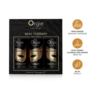 MASSAGEÖL-SET SEXY THERAPY SENSUAL MINI SIZE 3X30ML ORGIE