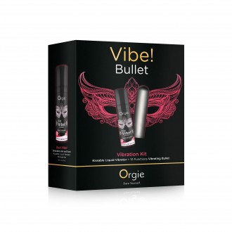 KIT VIBRATOIRE VIBE! BULLET ORGIE 15ML