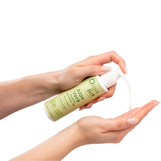 GEL LUBRICANTE A BASE DE AGUA BIO ALOE VERA 100ML ORGIE