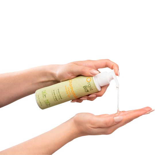 GEL LUBRIFICANTE À BASE DE ÁGUA BIO CHAMOMILE 100ML ORGIE