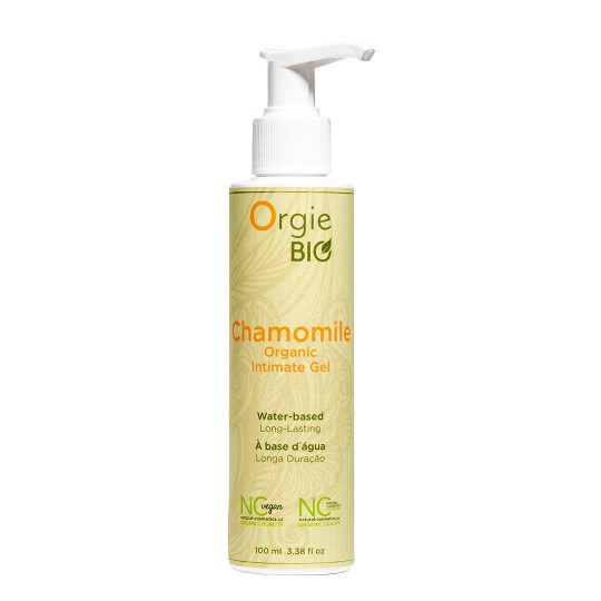 GEL LUBRIFICANTE À BASE DE ÁGUA BIO CHAMOMILE 100ML ORGIE