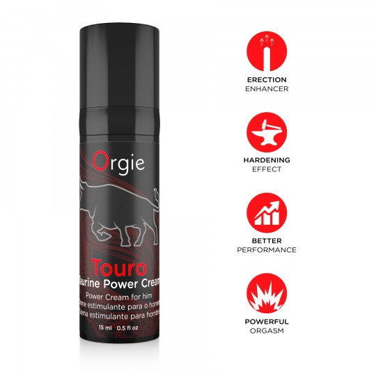 ORGIE TOURO ERECTION CREAM 15ML
