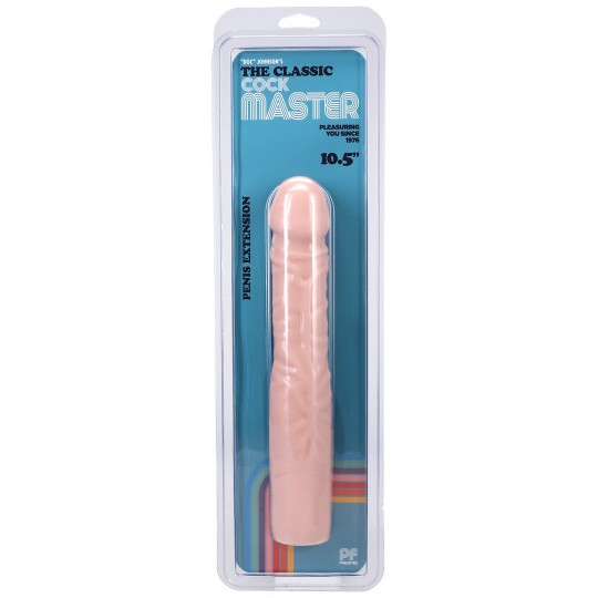 FUNDA EXTENSORA PARA EL PENE COCK MASTER 10 /25 CM DOC JOHNSON 