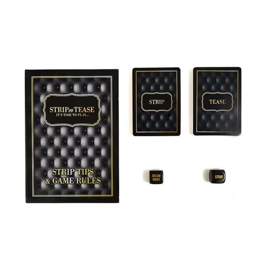 JUEGO DE CARTAS Y DADOS STRIP OR TEASE ADULT GAMES