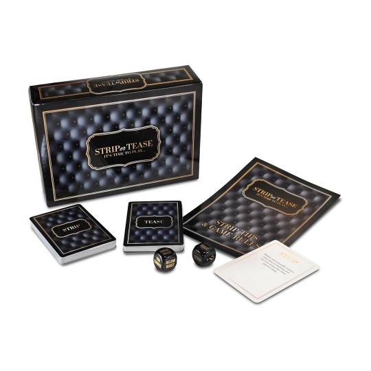 JUEGO DE CARTAS Y DADOS STRIP OR TEASE ADULT GAMES