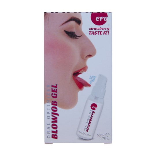 GEL INTIMO ORAL OPTIMIZER BLOWJOB GEL SABOR DE FRESA 50ML