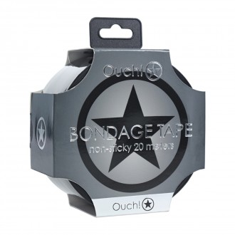 PVC NON-STICK TAPE - 20 M - BLACK