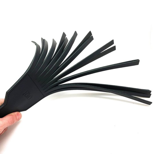LEATHER PADDLE - 45 CM - BLACK