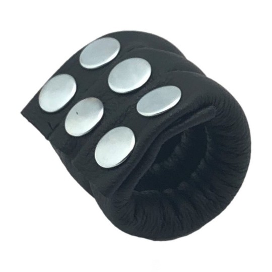 ADJUSTABLE LEATHER BALLSTRETCHER 190 GR - BLACK