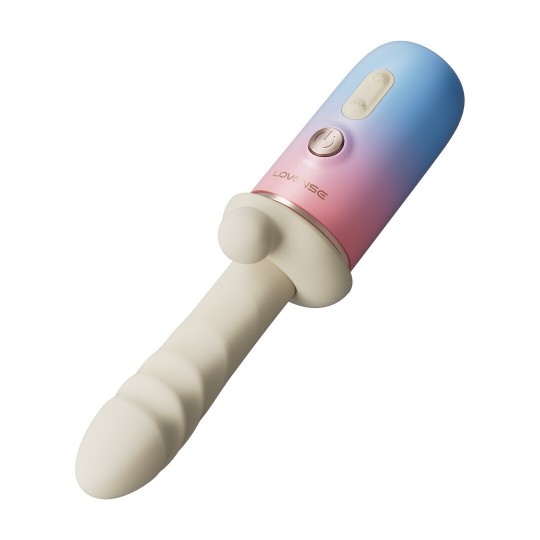 SPINEL - PORTABLE THRUSTING VIBRATING AND HEATING DILDO