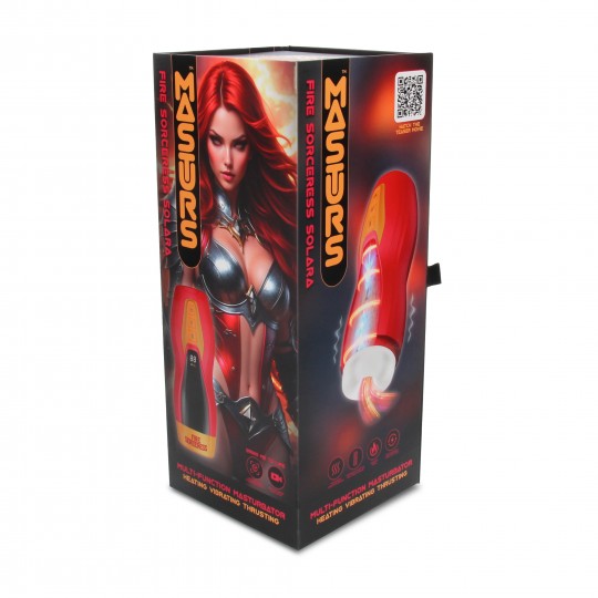 MASTURBADOR AUTOMÁTICO SOLARA FIRE SORCERESS MULTI FUNCTION