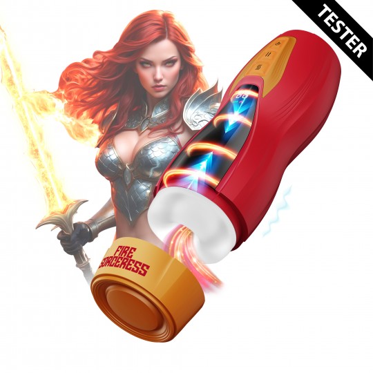 SOLARA - FIRE SORCERESS - MULTI FUNCTION MASTURBATOR - TESTER