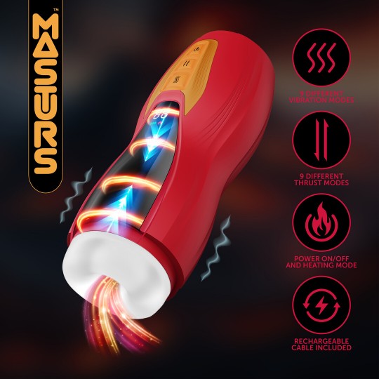 MASTURS SOLARA FIRE SORCERESS MULTI FUNCTION MASTURBATOR