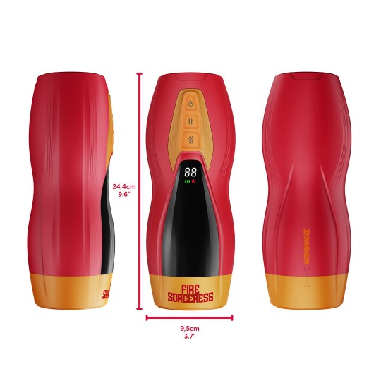 MASTURBADOR AUTOMÁTICO SOLARA FIRE SORCERESS MULTI FUNCTION