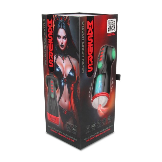 RAVEN - SHADOW SINNER - MULTI FUNCTION MASTURBATOR