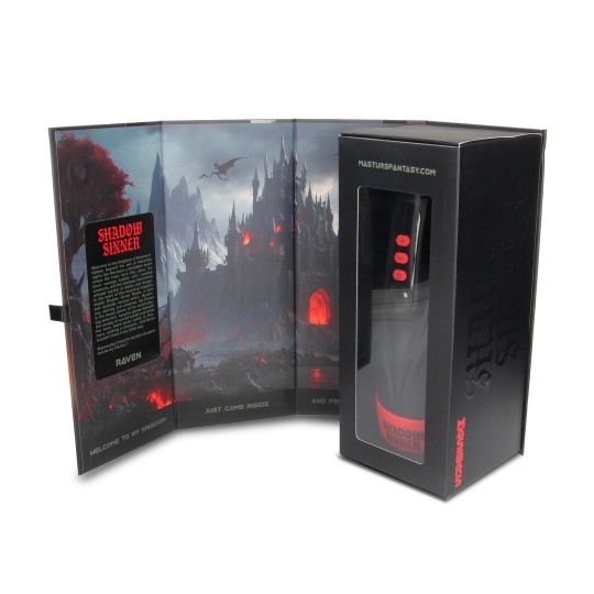 RAVEN - SHADOW SINNER - MULTI FUNCTION MASTURBATOR