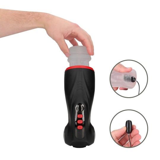 RAVEN - SHADOW SINNER - MULTI FUNCTION MASTURBATOR