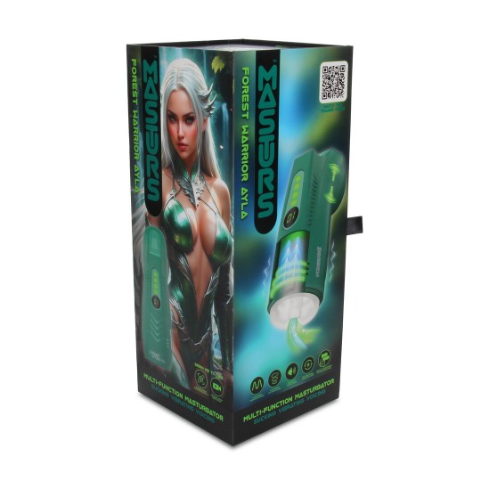 AYLA - FOREST WARRIOR - MULTI FUNCTION MASTURBATOR
