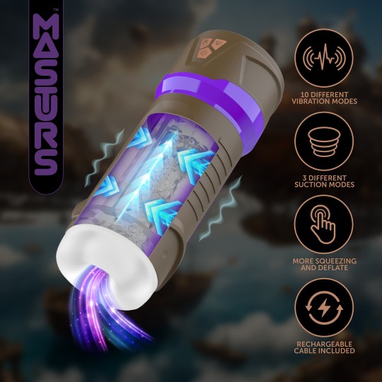 MISTY - STEAM MISTRESS - MULTI FUNCTION MASTURBATOR