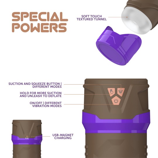 MISTY - STEAM MISTRESS - MULTI FUNCTION MASTURBATOR