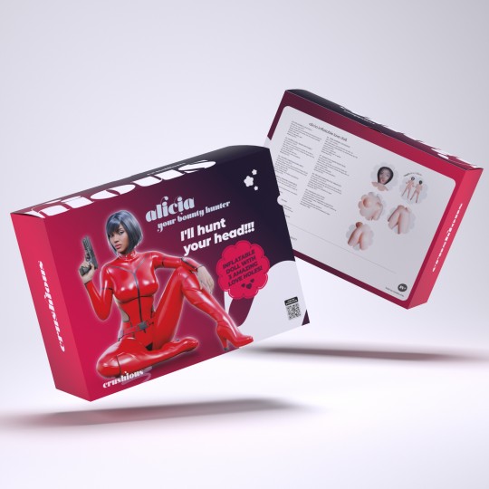 ALICIA IL BOUNTY HUNT MULATTO CRUSHIOUS INFLATABLE BAMBOLA