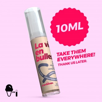 GEL LUBRICANTE STEAL MY KISSES DE SABOR FRESA Y CHAMPÁN CRUSHIOUS 10ML
