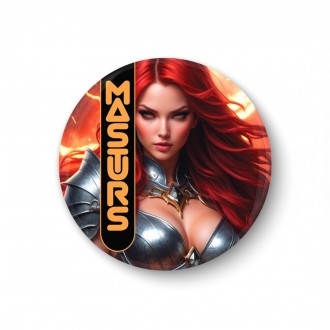 SOLARA - FIRE SORCERESS - BUTTON