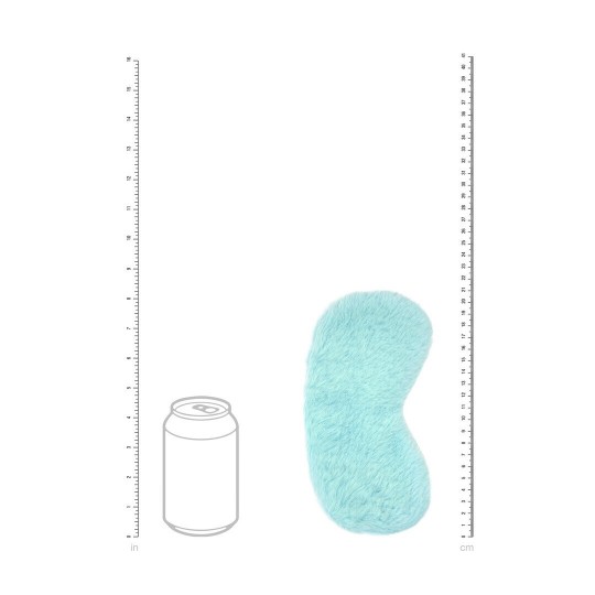 MASQUE DE NUIT EN PELUCHE FLUFFY POWDER BLUE OUCH !