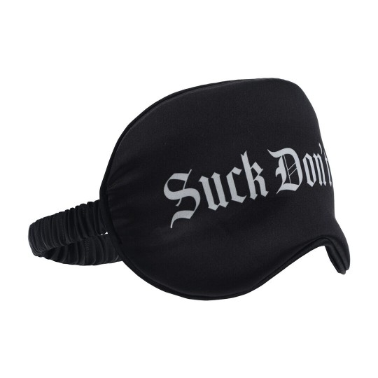 BENDA SUCK DON'T BITE PRINTED SATIN NERA OUCH!