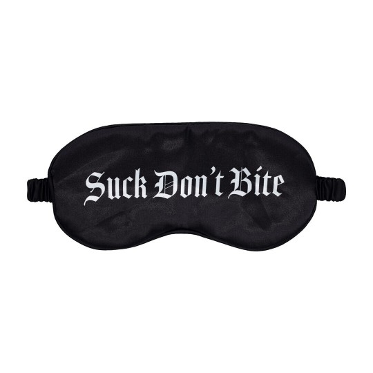 BENDA SUCK DON'T BITE PRINTED SATIN NERA OUCH!