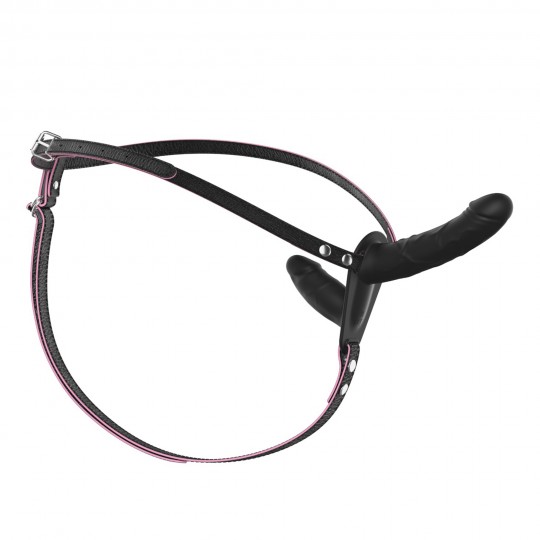 LABIONDA STRAP ON DUPLO COM COMANDO CRUSHIOUS