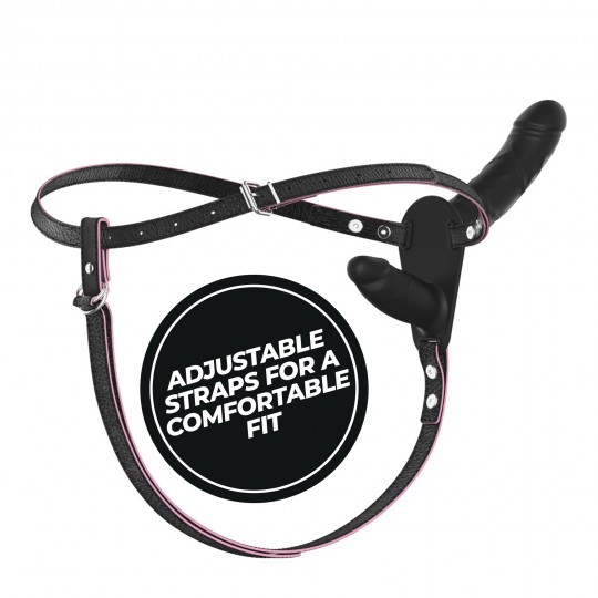 LABIONDA DOPPELTER STRAP-ON MIT FERNBEDIENUNG CRUSHIOUS