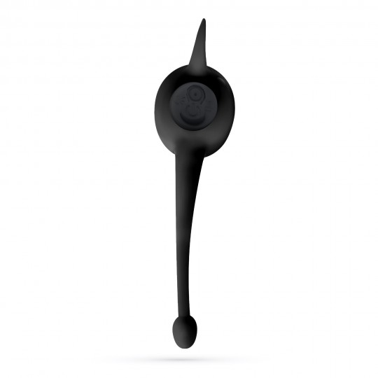 DAEMON ANEL PARA O PÉNIS COM BALA RECARREGÁVEL PRETO CRUSHIOUS