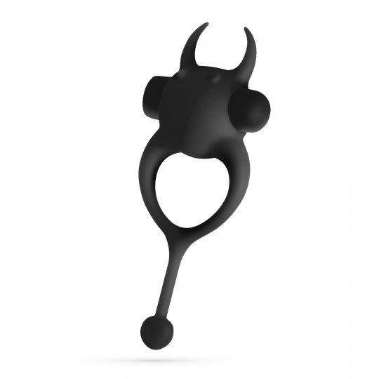 DAEMON ANEL PARA O PÉNIS COM BALA RECARREGÁVEL PRETO CRUSHIOUS