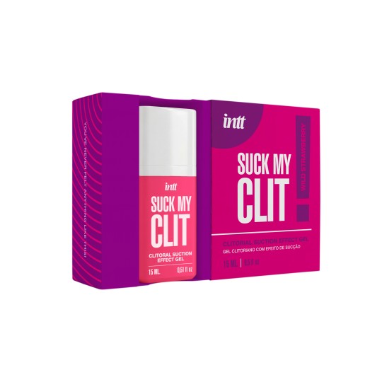 GEL ESTIMULANTE SUCK MY CLIT FRESA SILVESTRE 15 ML INTT