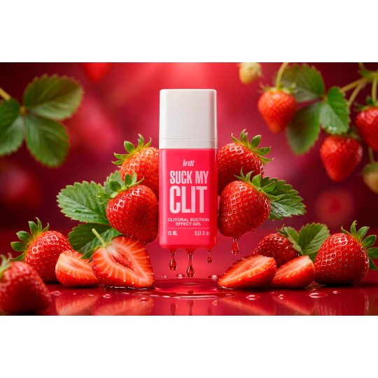 GEL ESTIMULANTE SUCK MY CLIT FRESA SILVESTRE 15 ML INTT