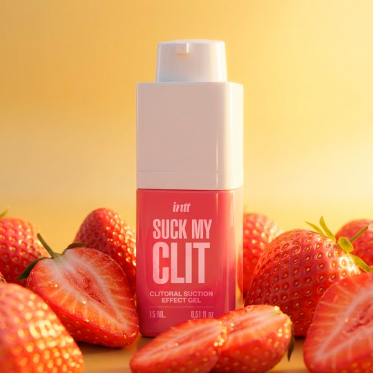 INTT SUCK MY CLIT WILD STRAWBERRY STIMULATING GEL 15ML