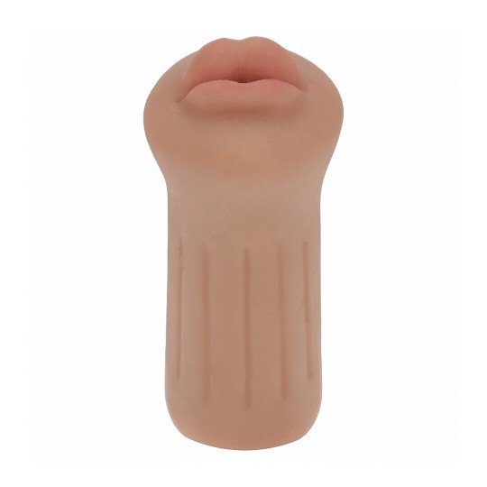 RAW - THE GRIP - TPE SMALL MASTURBATOR - 137G - TAN