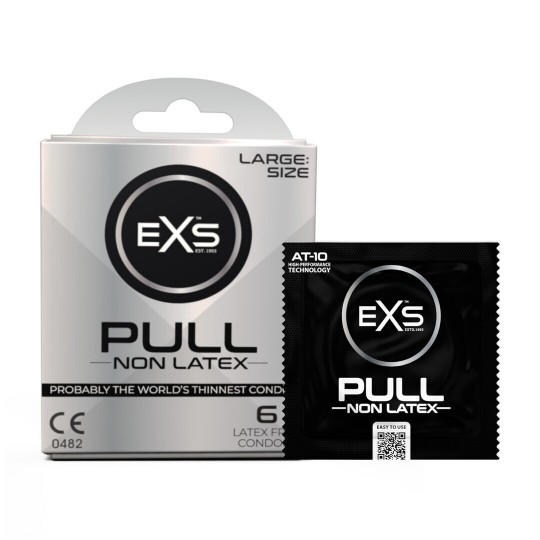 EXS PULL LARGE - CONDOMS - 6 PIECES