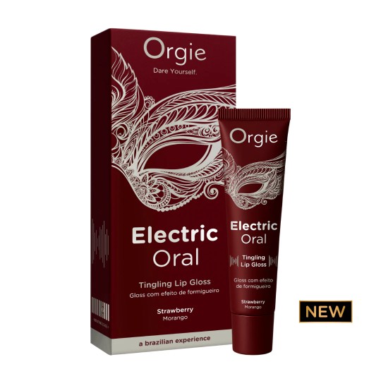 ORGIE ELECTRIC ORAL TINGLING LIP GLOSS 10ML