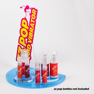 PRESENTOIR POUR VIBRATEUR À LIQUIDE ZZ POP CRUSHIOUS