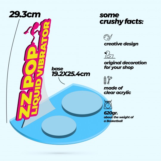 СТЕНД ДЛЯ ВИБРАТОРА ZZ POP CRUSHIOUS