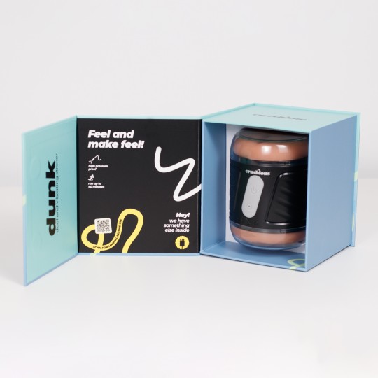 DUNK DOPPELTER MASTUBATOR MIT VIBRATION CRUSHIOUS 