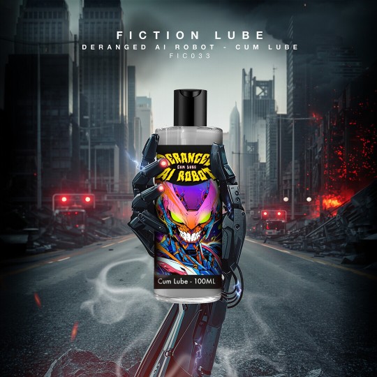 DERANGED AI ROBOT - CUM LUBE - 3.4 FL OZ / 100 ML
