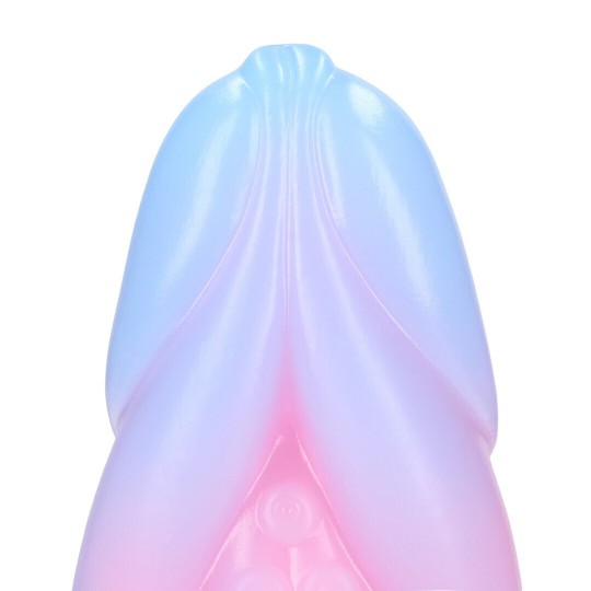 RAINBOW CANINE - SILICONE BUTT PLUG - RAINBOW