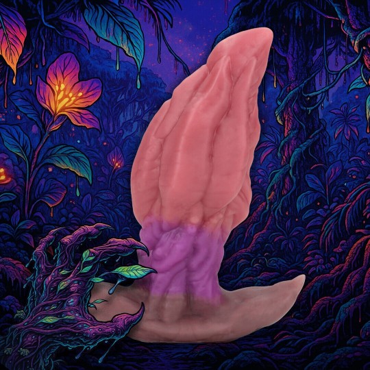 VEIN DARKSPAWN - SILICONE BUTT PLUG - PURPLE