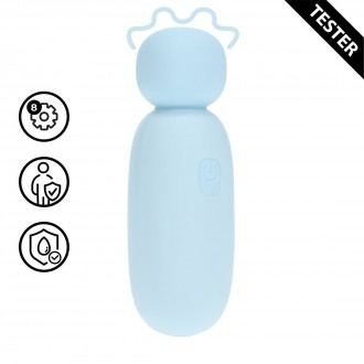 MOCHI - MINI CHUNKY WAND VIBRATOR - BLUE - TESTER