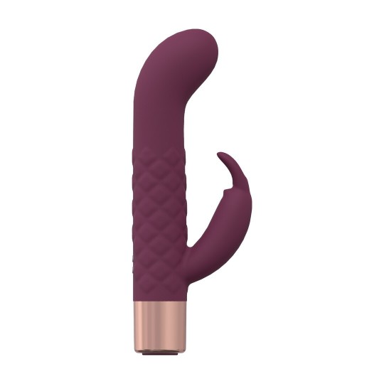 MINI RABBIT VIBRATOR - BURGUNDY